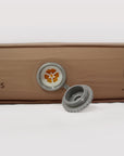 Detailed shot of self inflating comfortable sleeping mattress inflation valve