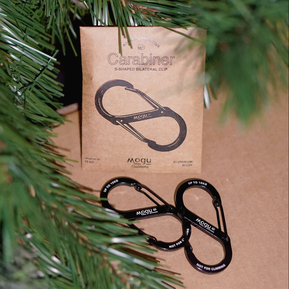S-shape Carabiner (pack of 2)