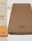 Self-inflating mat with pump and quality designer MOGU Outdoors branding for comfort bets night sleep outdoors