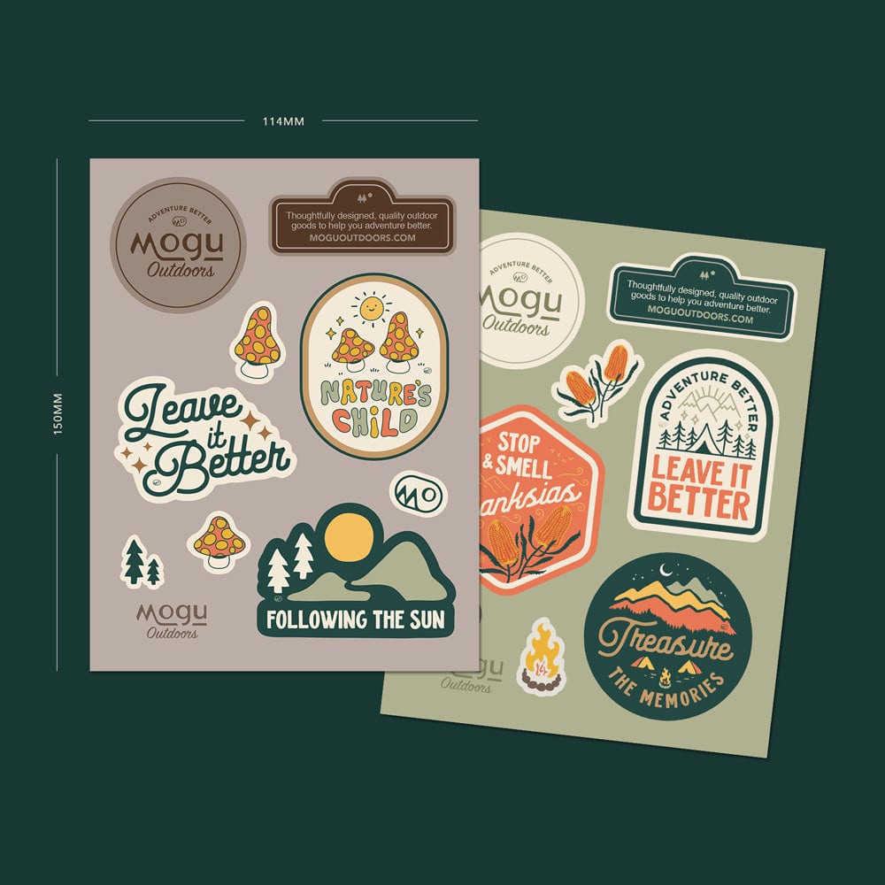 Adventure Better Stickers X 2 Sheets